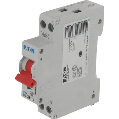 Disjoncteur de protection de ligne 10A EATON PLN6C101N (1/2)