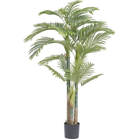 Palmera artificial, apta para mascotas, de bajo mantenimiento, 1,98 m (6,5 pies) (1/2)
