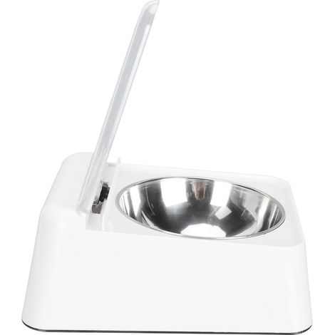 Mangeoire automatique pour chat avec couvercle de capteur infrarouge bol amovible alimenté par batterie couvercle d'ouverture Intelligent chien (1/5)