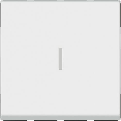 Legrand – Interrupteur permutateur 10A 2 modules à composer – Installation encastrée rapide – Compatible avec gamme Mosaic – Blanc
