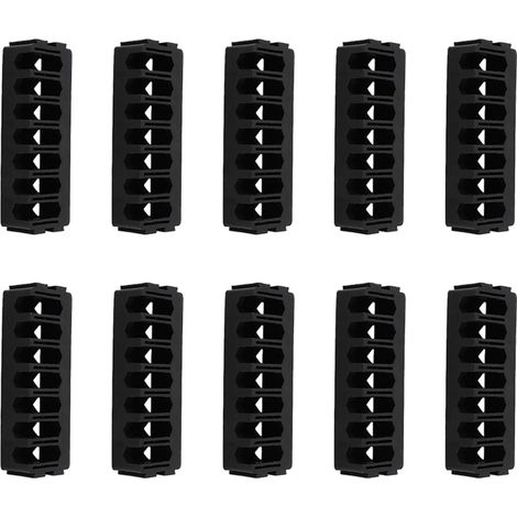 Pack of 10 7-Hole Drill Bit Support Strips, Wide Support (1/5)