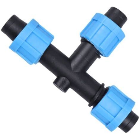 10pièces Connecteur Tuyau Irrigation Jardin Lot De Raccordements Goutte à Goutte Raccords Système Accessoire Jardinage