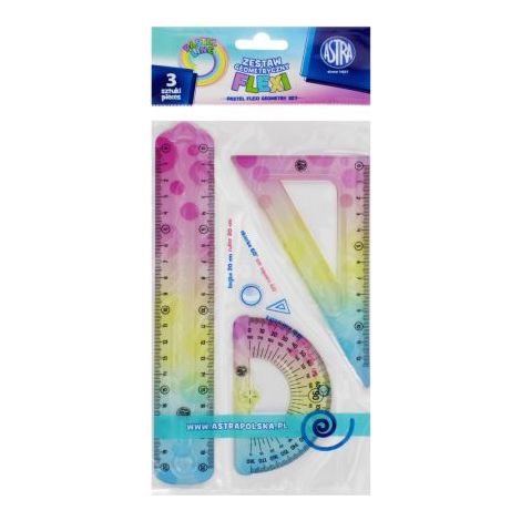 Conjunto geométrico flexible pastel de 3 piezas 2803 (1/5)