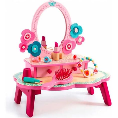 Djeco Toeletta Flora Rosa per Bambini 41 cm