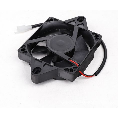 Ventilateur de radiateur de réservoir d'eau pour quad/moto tout-terrain 150-250 cm³, ventilateur carré, accessoires pour ventilateur en plastique (1/4)