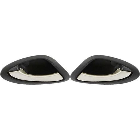 Poignées de porte intérieures noires pour voiture FIT (1/4)