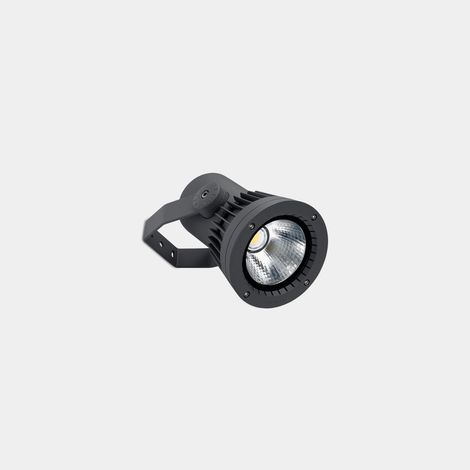 LEDS C4 Hubble Cob LED ø126mm Pantalla LED para exteriores Luz Urban Grey IP65 IK07 2700K (1/2)