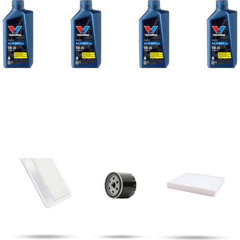 Kit tagliando 3 FILTRI e 4L OLIO compatibile con Suzuki Swift V 1.4 103kw dal 2017 (1/5)