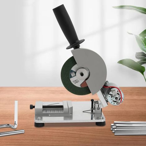 Mini Tischsäge Tragbare Tischsäge Manuelle Kappsäge Leerlaufdrehzahl 9000rpm Einstellbarer Winkel Höhe mit 2 Sägeblätter für Holzplatten Acrylplatten ABS-Platten