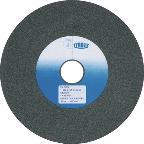 Disco amoladora de banco Ø125xW20x32mm 80 SCg TYROLIT (1/2)