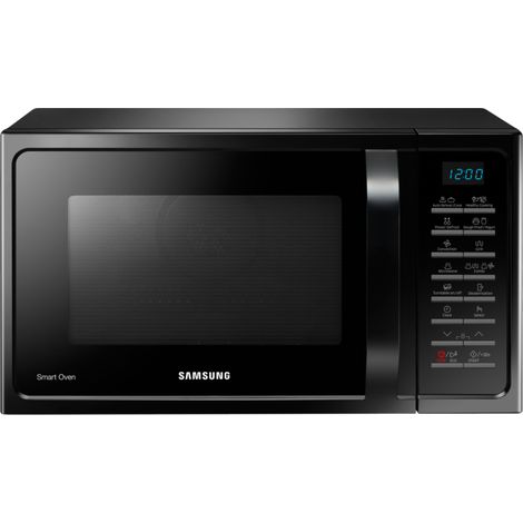 Samsung MC28H5015CK. Posizionamento dell'apparecchio: Superficie piana, Tipo di prodotto: Microonde combinato, Capacità interna: 28 L, Potenza Microonde: 900 W, Display incorporato, Tipo di display...