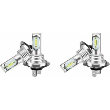 4X H7 LED 6000K Super Blanc 110W 8000LM Kit Antibrouillard Kit Ampoules Feux de Croisement--INHHUB (1/4)