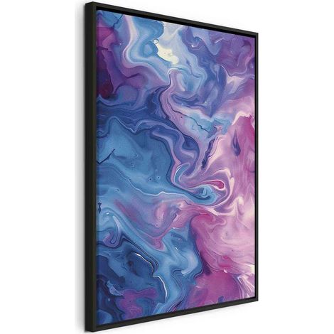 Tableau artgeist Vagues abstraites bleu 40x60 cm