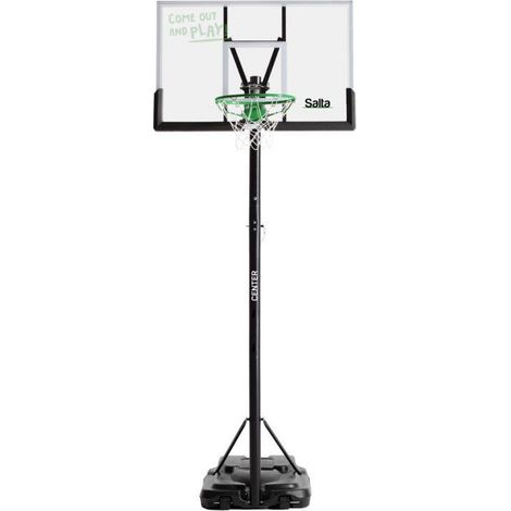 Salta Center Canestro da Basket Nero Altezza Regolabile