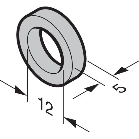 Hörmann Distanzring für Laufrolle 3042465