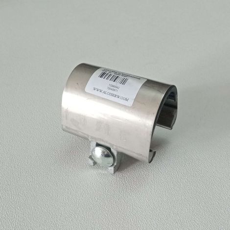 Collare di riparazione 48-51mm inox per tubi con un tirante (1/5)