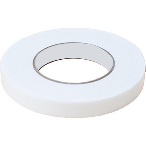 Extrem starkes, doppelseitiges Schaumstoffklebeband für Zuhause, Schule und Büro. Länge: 4,5 m, Breite: 1,8 cm. (1/5)