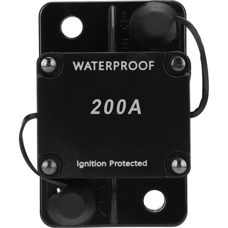 Selbstzurücksetzender Leitungsschutzschalter, Sicherungshalter, wasserdichter automatischer Schalter, DC12-24V HT-608200A (1/5)