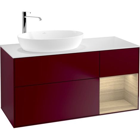 Villeroy & Boch F931PCHB Meuble sous-lavabo Finion F93 (1/2)