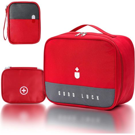 Trousse de Secours Vide 3 Pièces, Étanche, pour Bureau, Maison, Voyage (1/5)