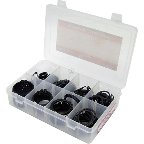 Assortiment de circlips extérieurs