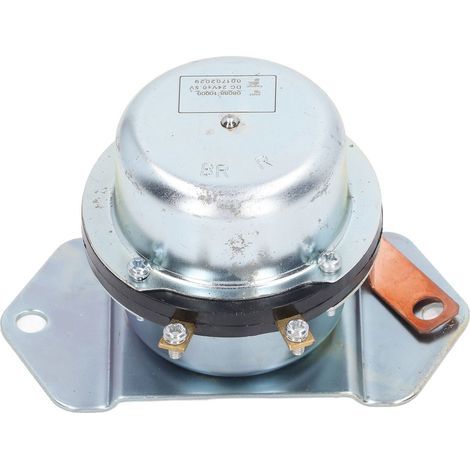 Bouton Poussoir électromagnétique Interrupteur Principal d'alimentation électromagnétique, Interrupteur à Bouton d'alimentation à Solénoïde en Acier allié (1/5)