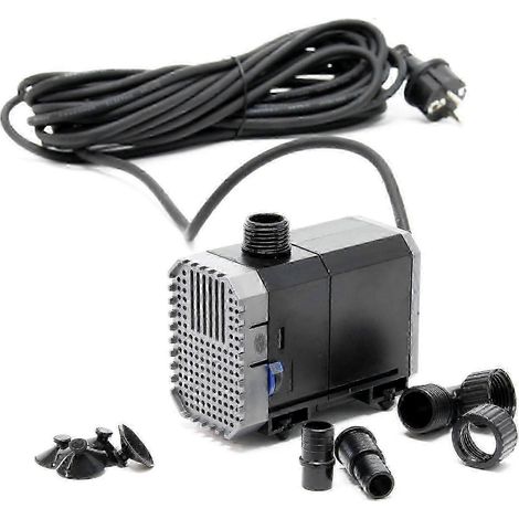 Pompe à eau pour bassin CHJ-900-10 900 L/h 20 W, pour filtres et ruisseaux, câble de 10 m (1/3)