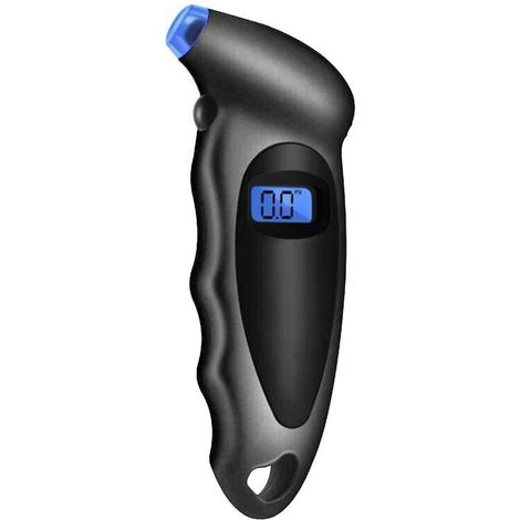 Manomètre numérique de pression des pneus, 150 PSI, niveau 4, pour voitures, camions et motos, écran LCD rétroéclairé etManiabilité, lectures faciles et précises (1/2)