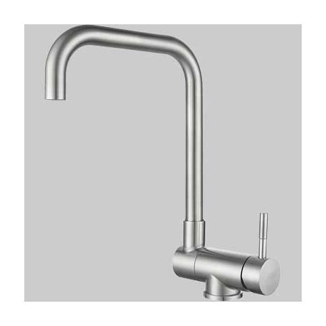 MONOCOMANDO LAVELLO KANSAS SOTTO FINESTRA ACCIAO INOX