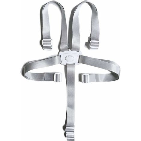Sangles de sécurité pour chaise haute, harnais de sécurité 5 points pour enfants convertibles pour chaise haute/landau/poussette/poussette