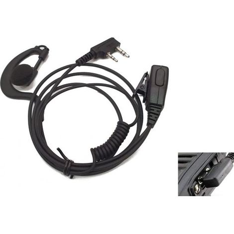 Proxel auricolare microfono PTT per TYT- RIC-00099 (ATTACCO KENWOOD)