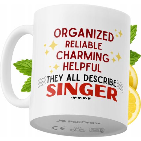 Lustige Kaffeetasse mit witzigem Textdesign für Sängerinnen und Sänger – ideal für Geburtstage, Namenstage, Feiertage und besondere Anlässe. Hochwertige Tasse für Zuhause, Büro und Arbeit. Farbe: Weiß