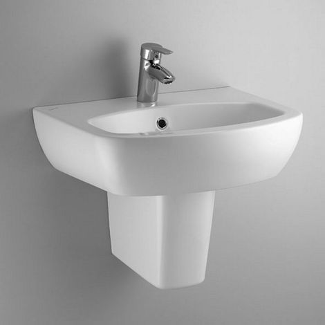 IDEAL STANDARD Mia lavabo 1 3 fori 60x48 bianco garanzia europea 2 anni codice prod: J436700 (1/2)