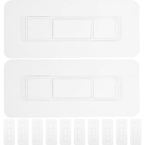 muraux autocollants transparents KICHOUSE petits crochets en (1/5)