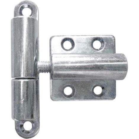 Verstellbares Hebescharnier aus verzinktem Stahl, 83 x 15 x 40 mm (1/5)