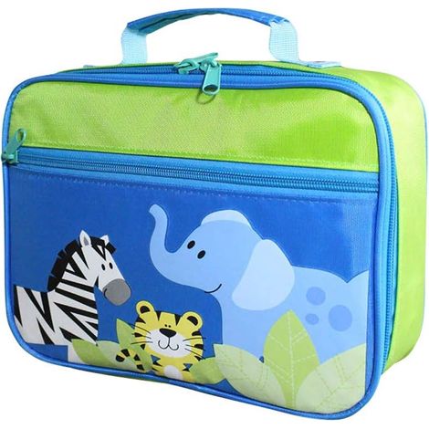 Sac fourre-tout isolé à imprimé zoo pour enfants (zèbre),