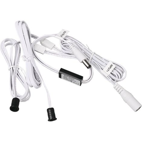 Interruptor de sensor de puerta doble V-TAC de hasta 60 W compatible con tira LED