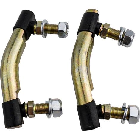 Drag Link Lot de 2 biellettes de direction 597069702 pour Craftsman 436887 583513501 Pièces de rechange en métal et plastique pour réparation de tracteur de jardin (1/5)