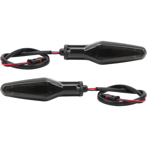 Clignotants Moto Haute Luminosité Résistance aux Chocs DC12V Paire de Feux Indicateurs pour R1250GS S1000R (1/5)