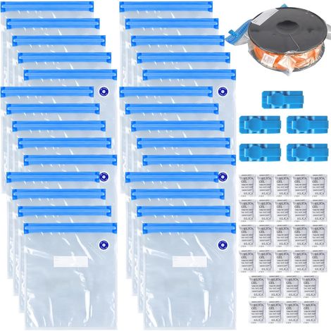 28 Pieces 3D Filament Vacuum Bags (30 x 34 cm), BPA Free (1/5)