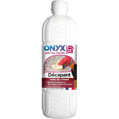 DECAPANT LAITANCE DE CIMENT CARRELAGE, TERRE CUITE - 1 Litre - ONYX