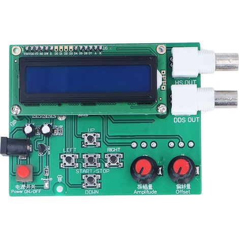 Module générateur de signaux DDS (sinusoïdal, carré, en dents de scie, triangulaire) - Kit 1-65534 Hz CC 7-9 V (1/5)