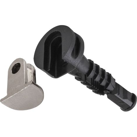 Alfa Foro Bodenträger Trägerteil 8 mm vernickelt, Gehäuseteil Normal-360 8 mm (1/5)