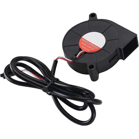 Ventilateur de refroidissement sans balais à palier lisse 50 mm x 15 mm, 50 mm, 5 V CC, 0,35 A, pour imprimante 3D (1/5)