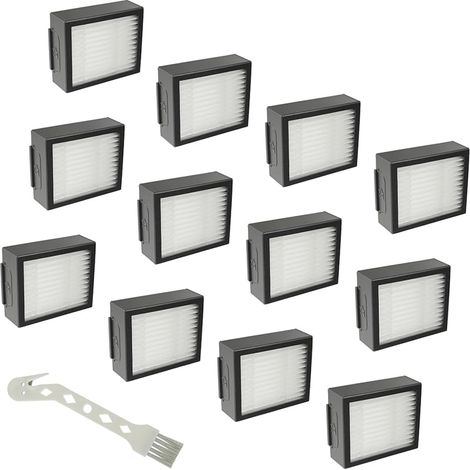 4639161 Lot de 12 filtres de rechange pour aspirateur i-Robot Roomba i1 i1152 i3 + i4+ i6 i7+ i8 i5 + J5 + e5 e6 (1/5)