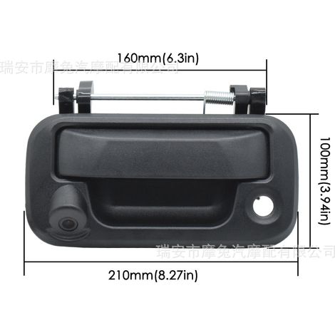 Suitable for Ford F150 and F250 pickup trucks, tailgate handle with camera, high-definition night vision, rearview camera. (1/4)