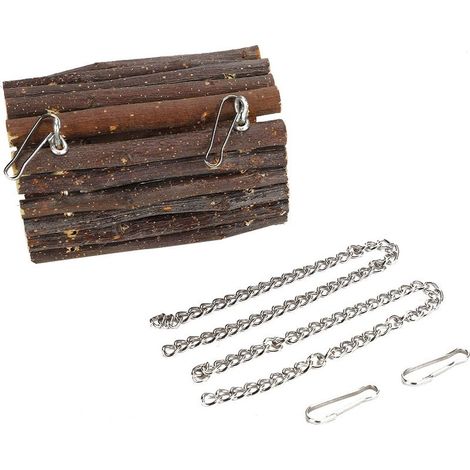 Toys to chew for Hamster, Tunnel suspended, pont, small animals, Cage for animals of compagnie, chain to hook, Type to double use (1/5)