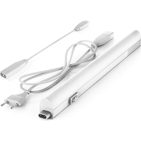 Plafoniera LED Sottopensile 90CM Luce Fredda 12W Impermeabile Barra Neon T5 3684 (1/5)