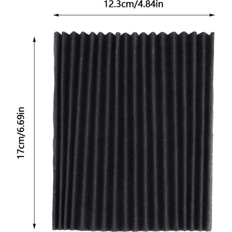 Luftfilter für Electrolux-Kühlschränke, 4er-Pack Ersatzfilter mit Aktivkohle, Abmessungen 17 x 12,3 x 1 cm (1/5)