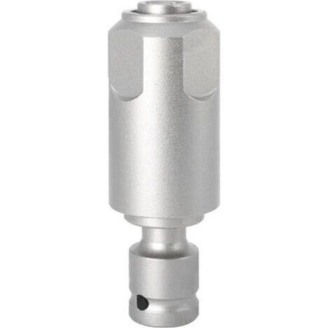 Adapter zur Umwandlung eines Schlagschraubers in eine Schlagbohrmaschine, kompatibel mit SDS-Plus-Vierkantbohrern, zur Verwendung mit einem Schlagschrauber.